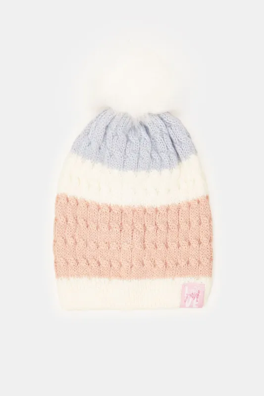 Women Assorted Embellished Knitted Cap sold by Redtag