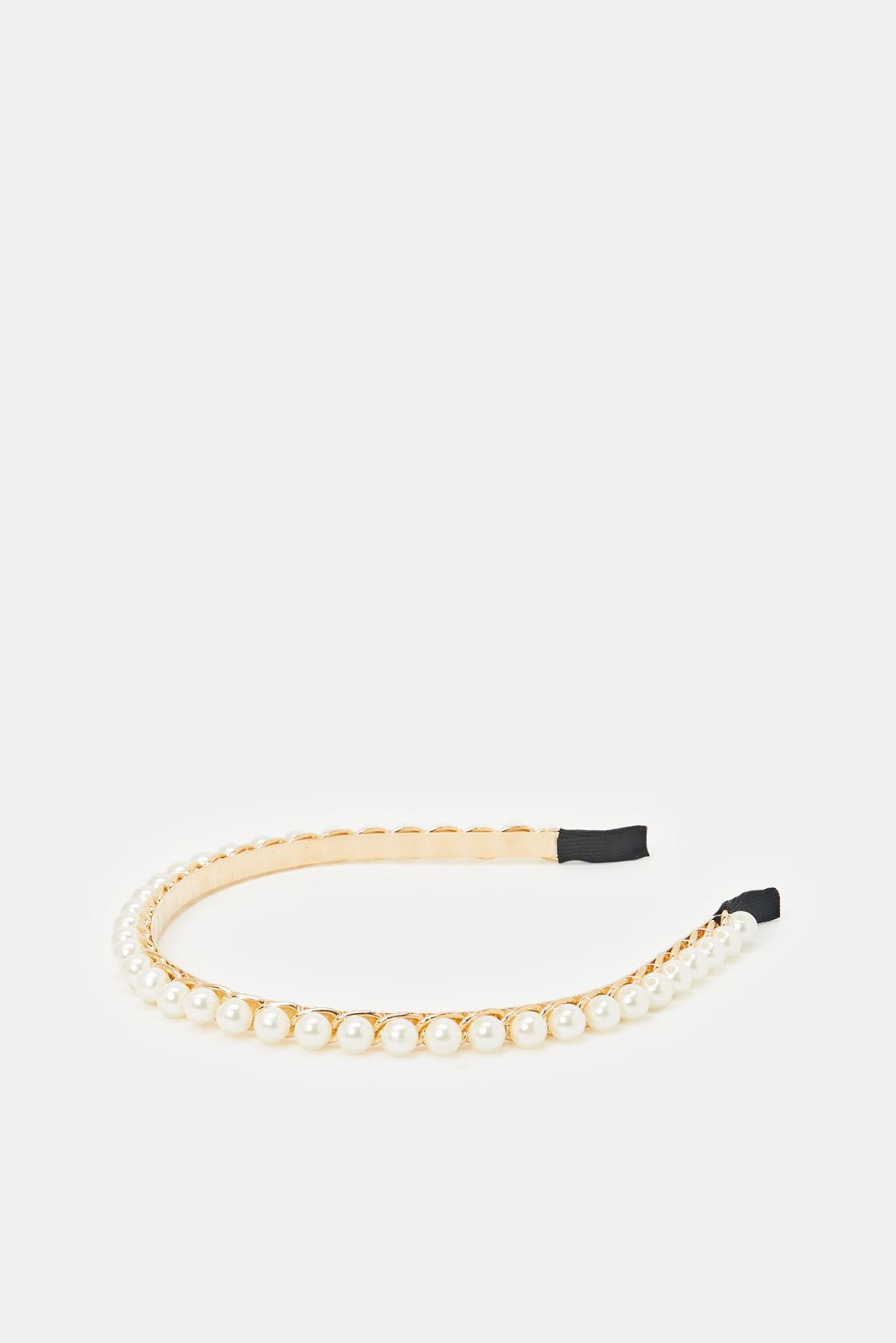 Women Gold Embellished Headbands Set (3 Piece) sold by Redtag product image thumbnail 4