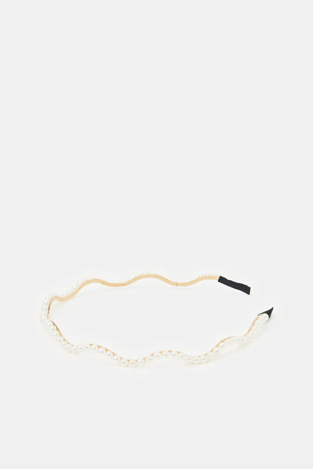 Women Gold Embellished Headbands Set (3 Piece) sold by Redtag product image thumbnail 2