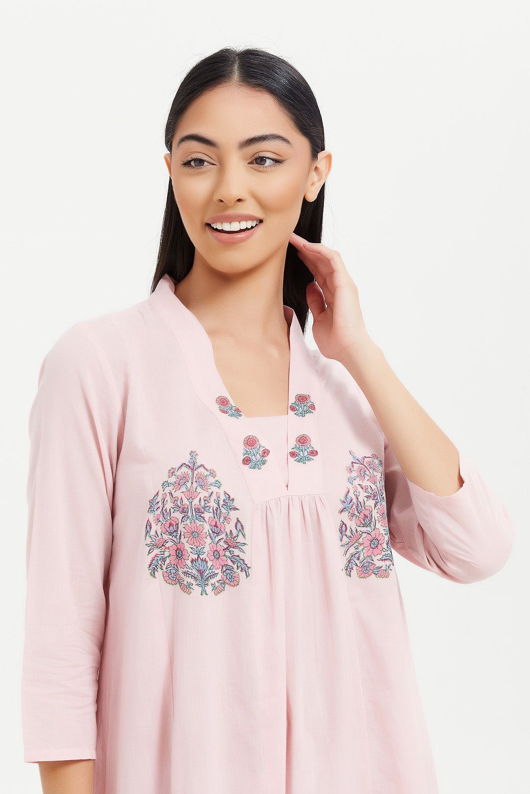 Women Pink Printed Nightgown sold by Redtag product image thumbnail 2