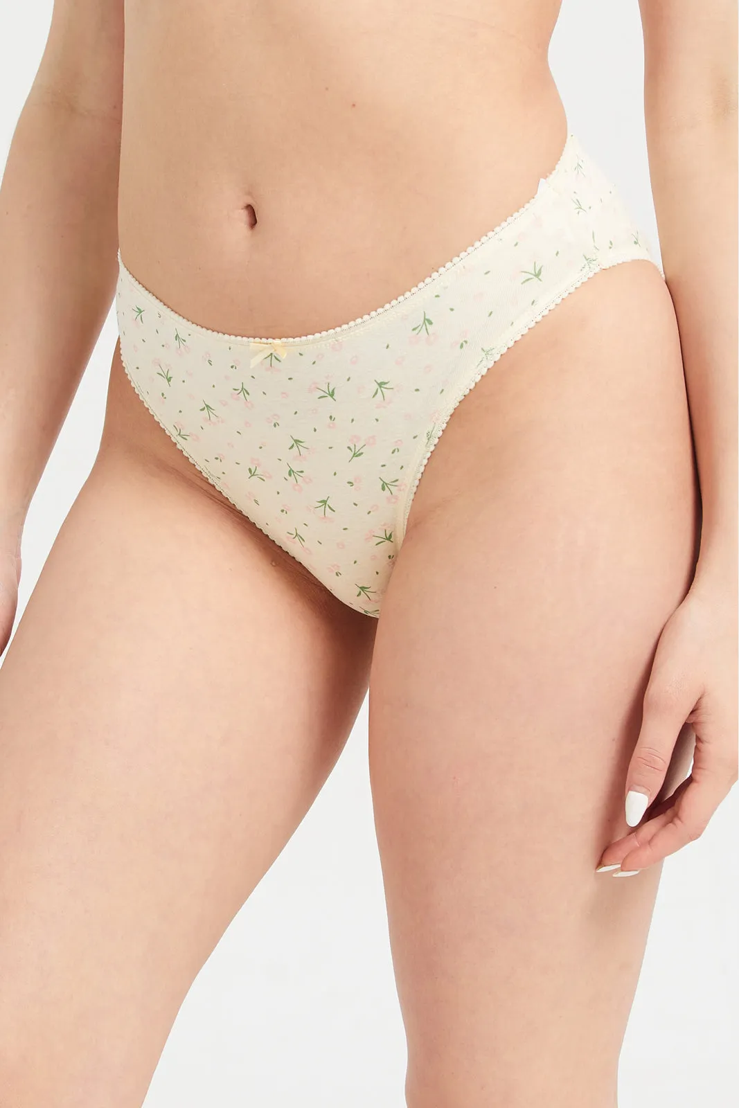 Women Assorted Hi-Leg Brief Set (Pack of 5) sold by Redtag product image thumbnail 2