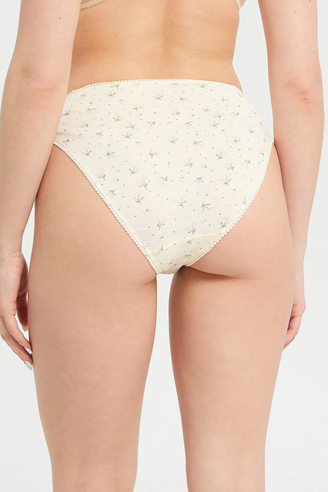 Women Assorted Hi-Leg Brief Set (Pack of 5) sold by Redtag product image thumbnail 5