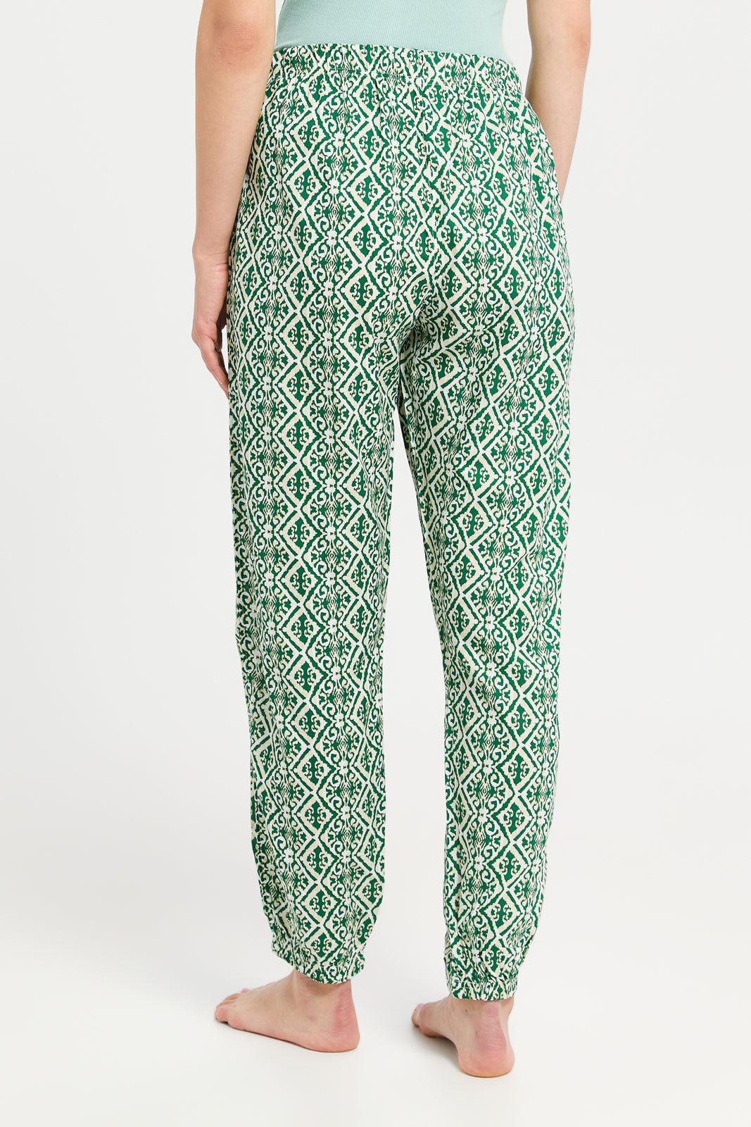 Women Green Printed Pyjama Bottom sold by Redtag product image thumbnail 3