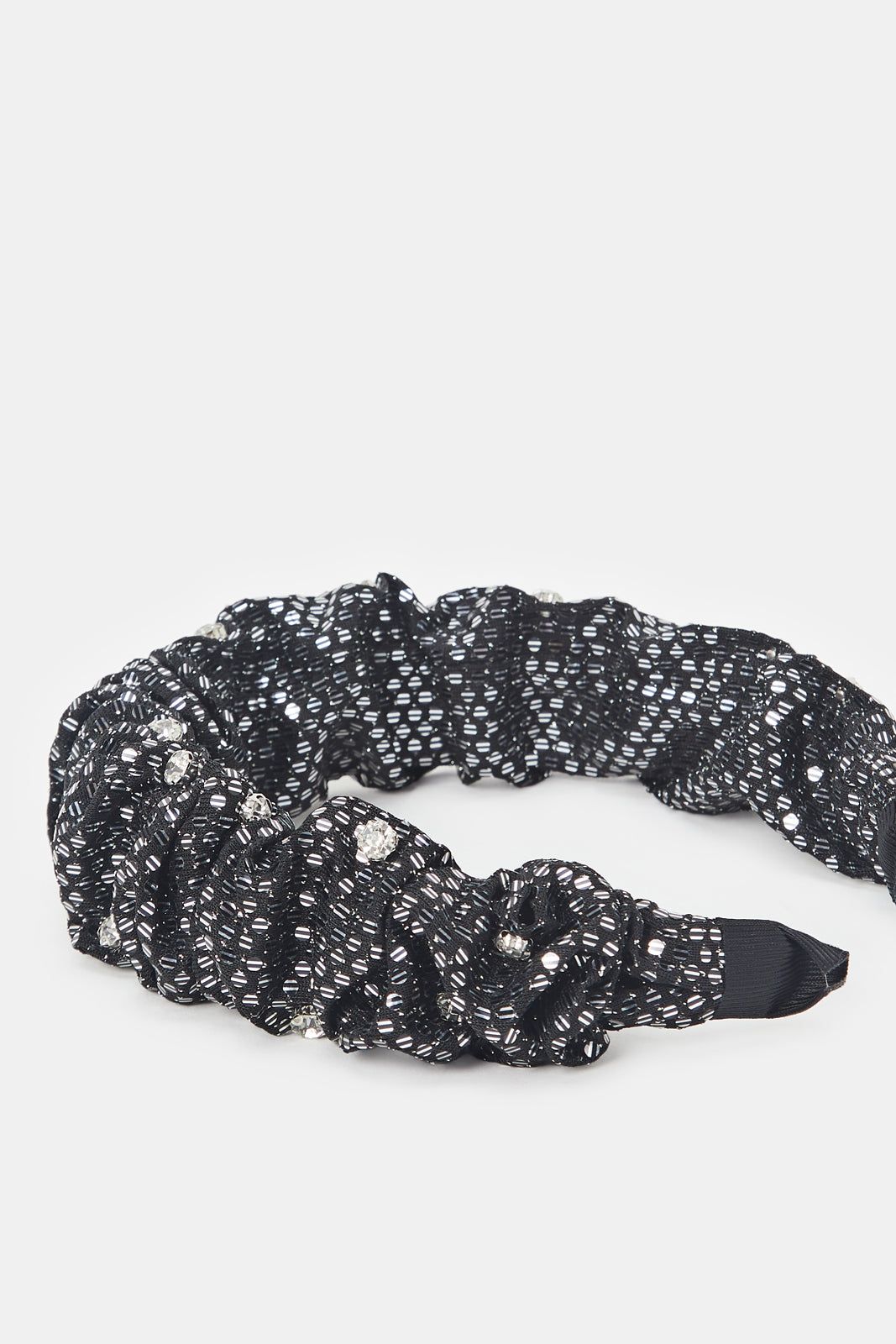 Women Black Diamante Headband sold by Redtag product image thumbnail 3
