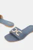 Women Blue Embellished Mule sold by Redtag