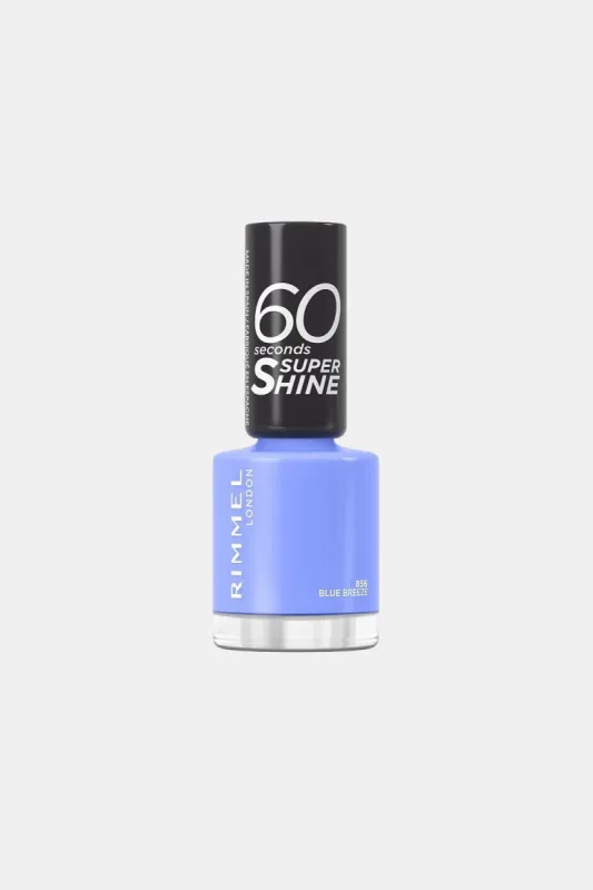 Rimmel London 60 Seconds Nail Polish - 856 Blue Breeze sold by Redtag