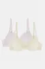 Women Lilac And Yellow Push-Up Bra Set (2 Piece) sold by Redtag