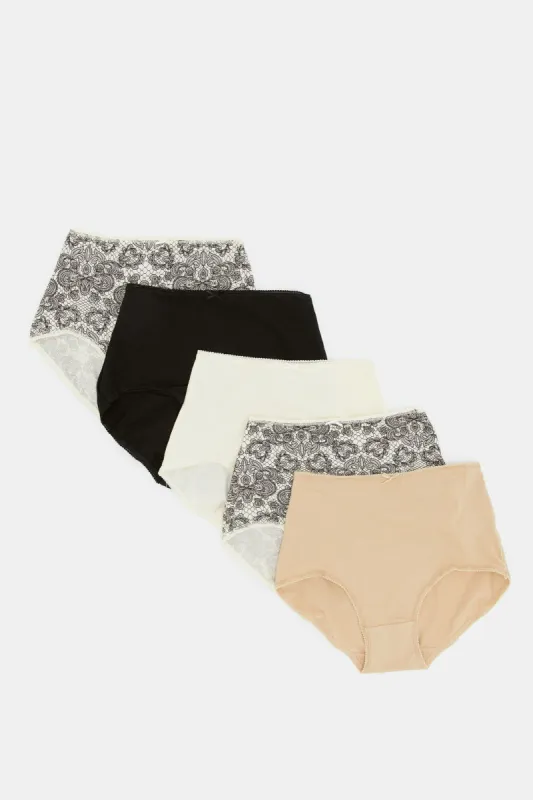 Women Assorted Full Briefs (Pack of 5) sold by Redtag