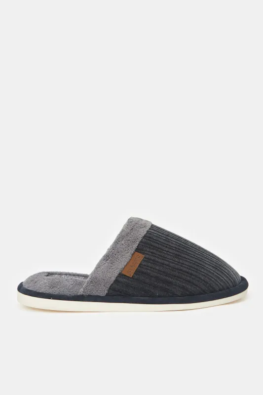 Men Grey Mule Slipper sold by Redtag
