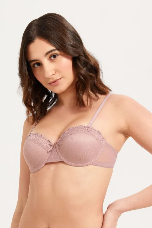 Women Assorted Balconette Bra Set (Pack of 3) sold by Redtag