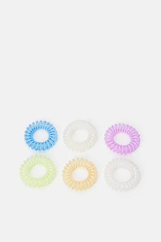 Women Assorted Hair Tie Set (Pack of 6) sold by Redtag