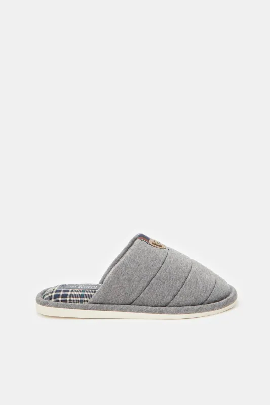 Men Blue Mule Slippers sold by Redtag