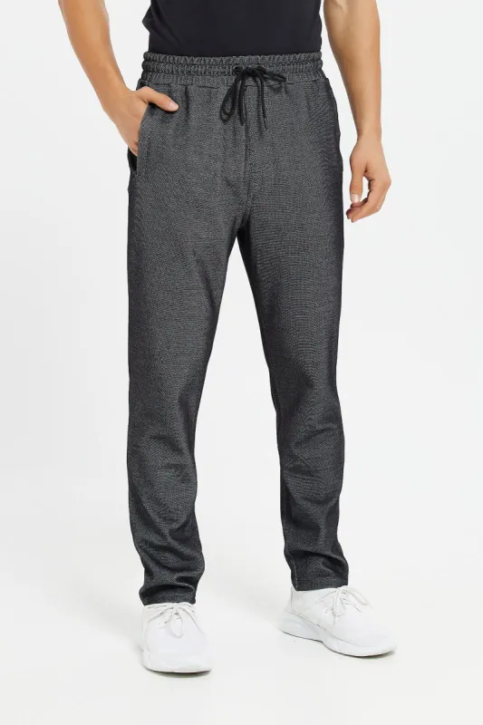 Men Charcoal Jogger Pants sold by Redtag