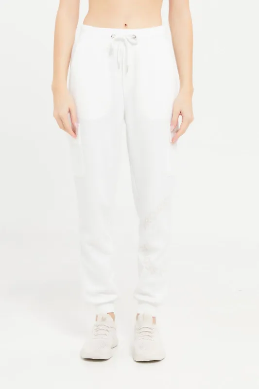 Women Ivory Jogger With Utility Pockets sold by Redtag