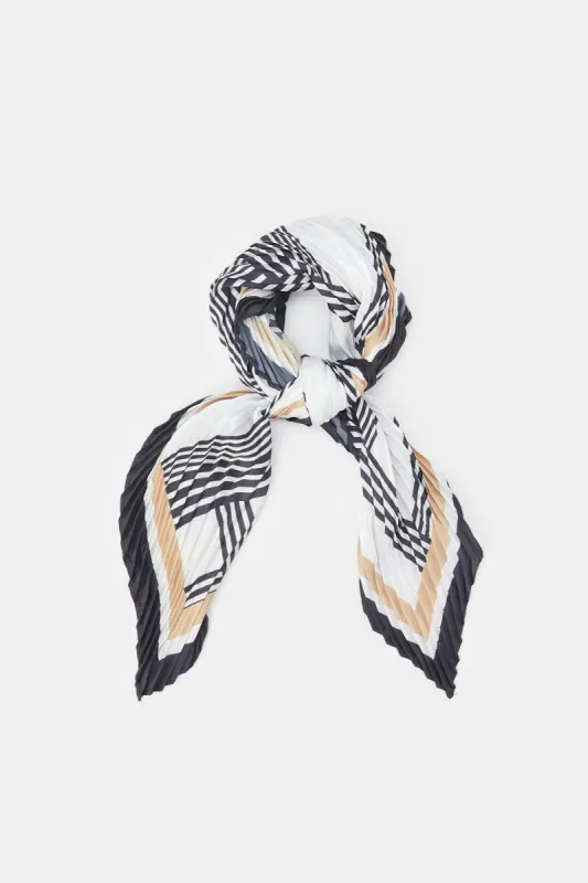 Women Assorted Pleated Scarf sold by Redtag