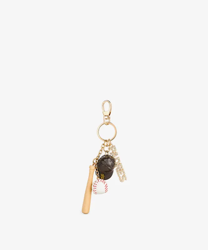 MLB San Diego Padres Baseball Bag Charm made by MLB