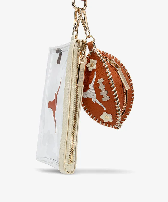 Texas Longhorns Football Clear Wristlet Set sold by Montana West Sports product image thumbnail 4
