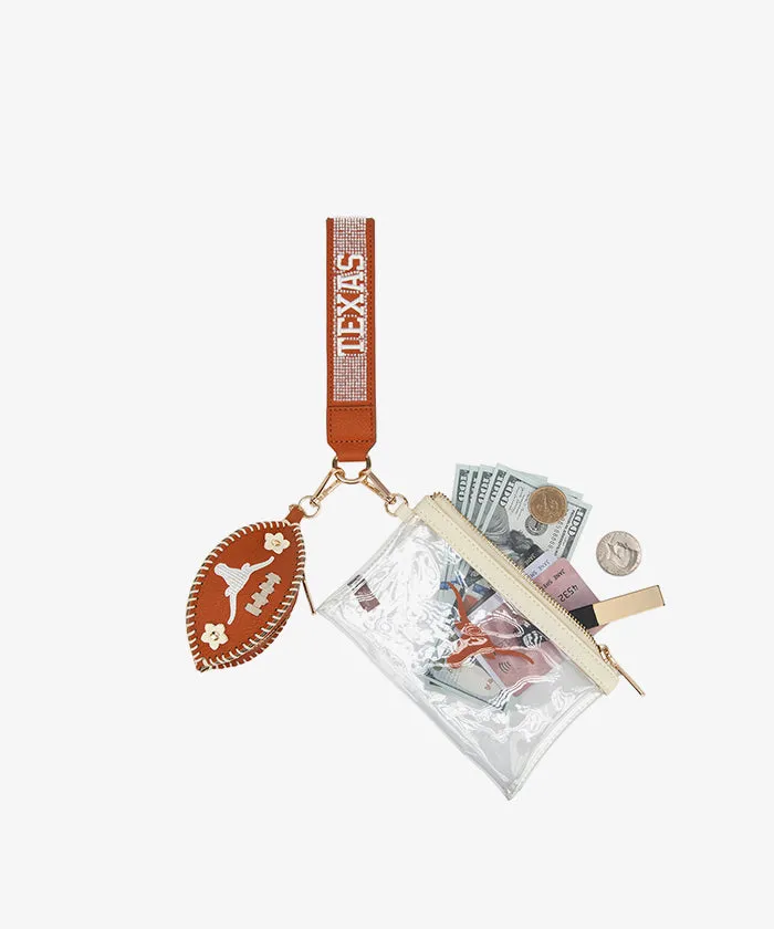Texas Longhorns Football Clear Wristlet Set sold by Montana West Sports product image thumbnail 2