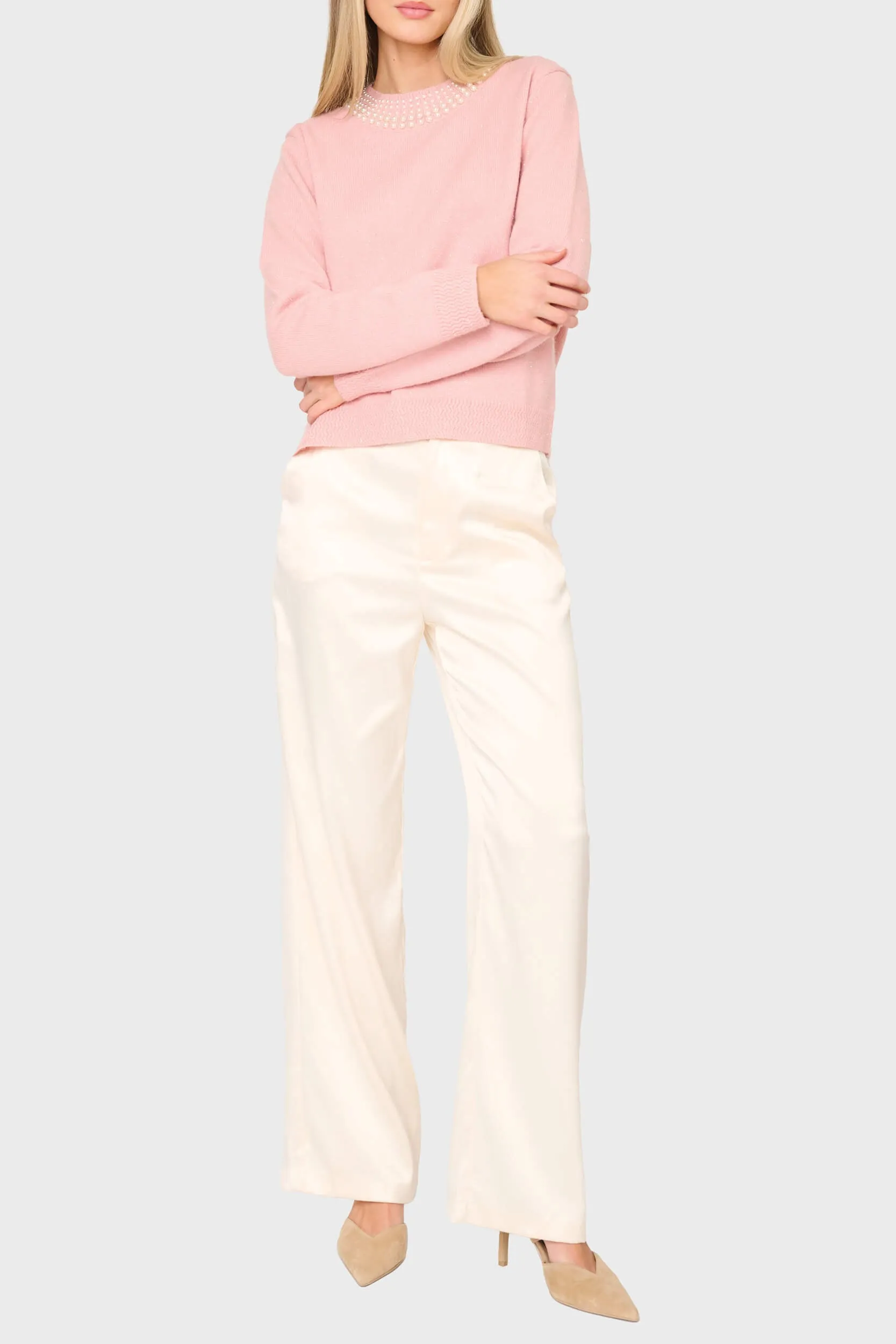 Stovepipe Satin Trouser sold by Gibsonlook product image thumbnail 2