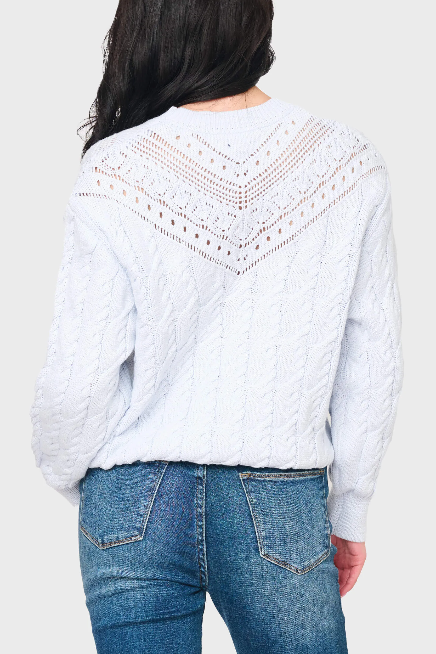Soft Crochet Lace Sweater sold by Gibsonlook product image thumbnail 3