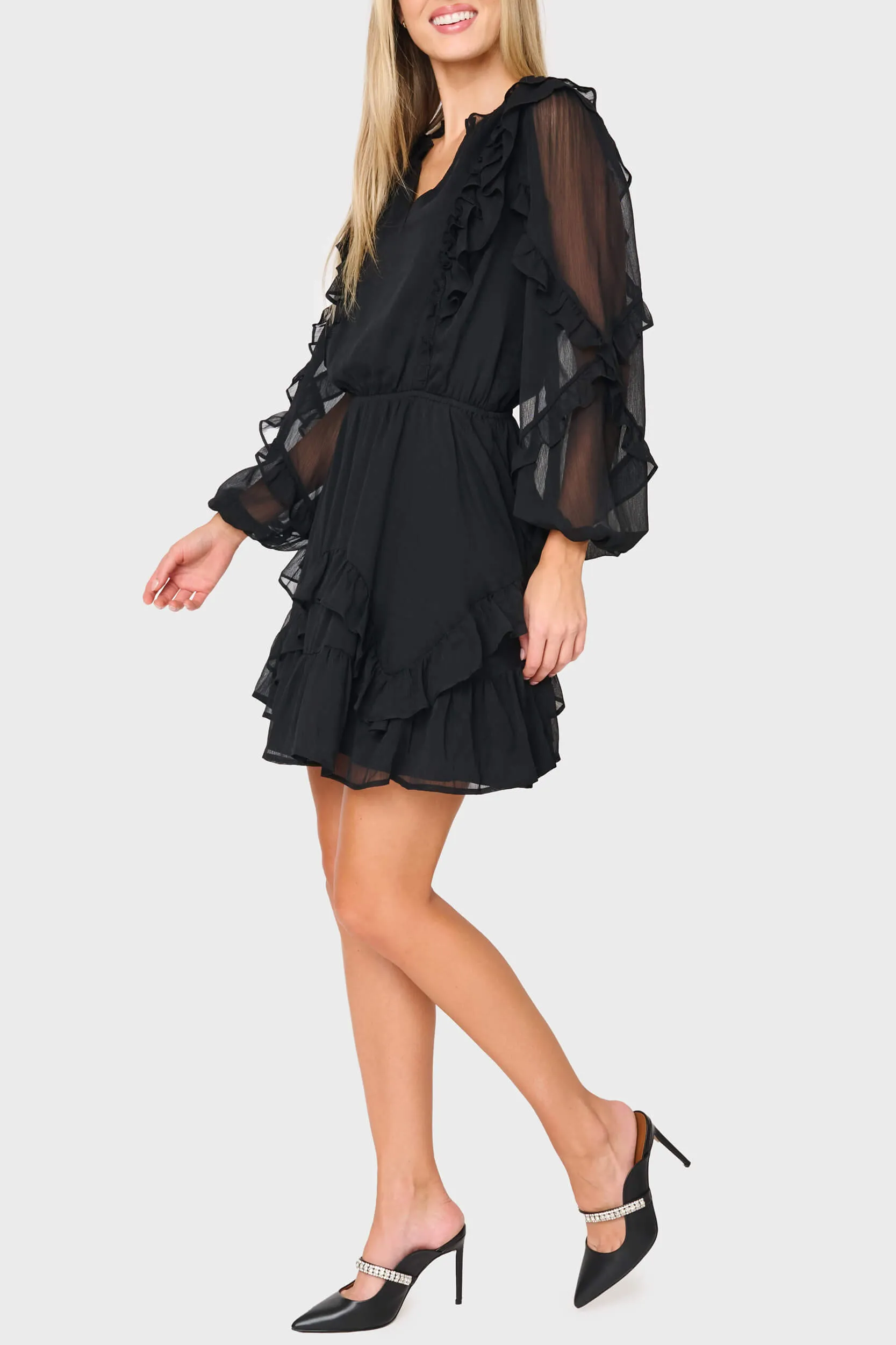 Chloe Ruffles For Days Dress sold by Gibsonlook product image thumbnail 3