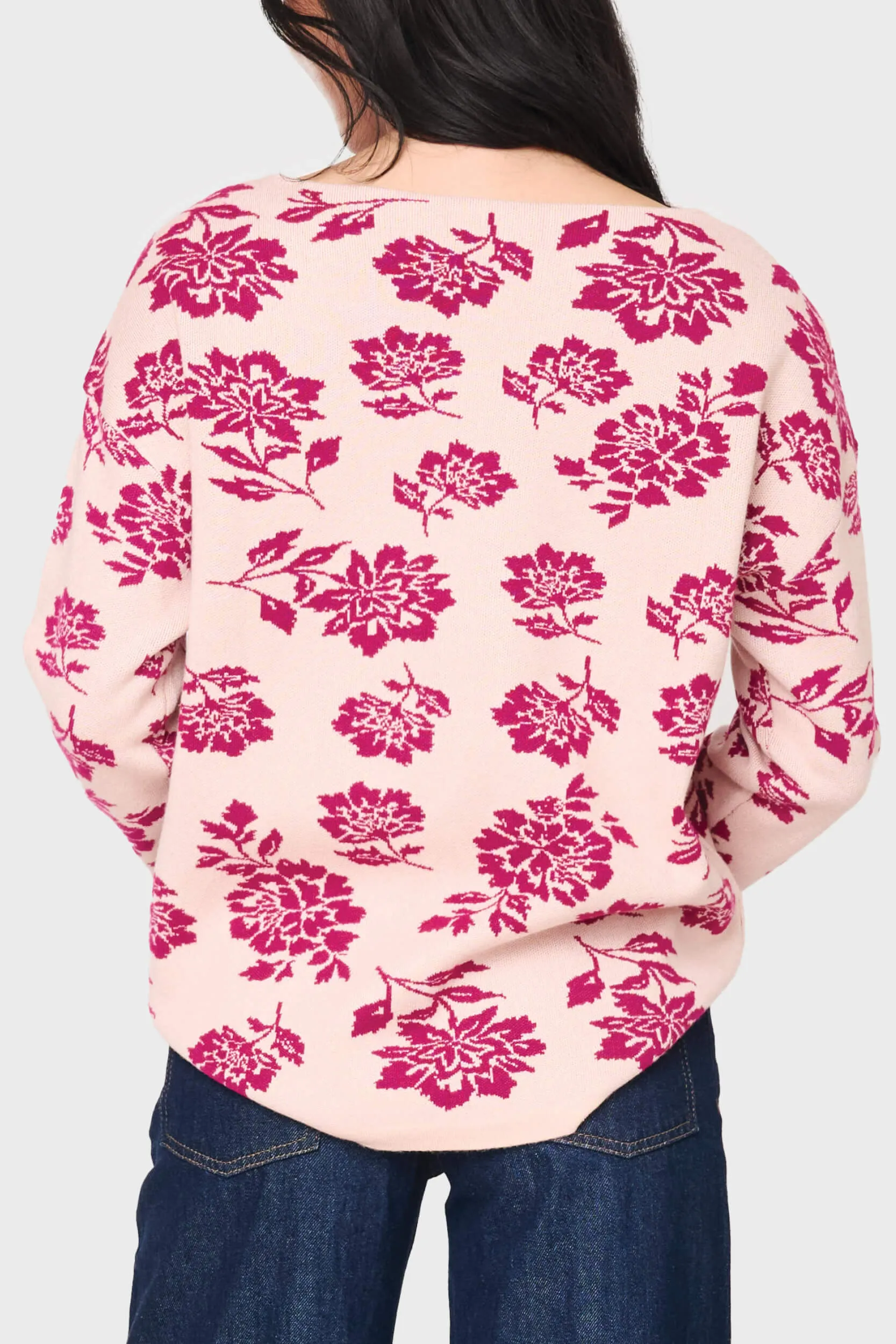 Intarsia Slouchy Luxe Sweater sold by Gibsonlook product image thumbnail 4