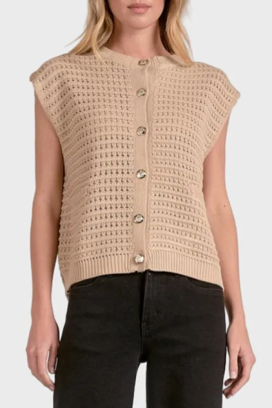 Elan Ayla Sweater Vest sold by Gibsonlook