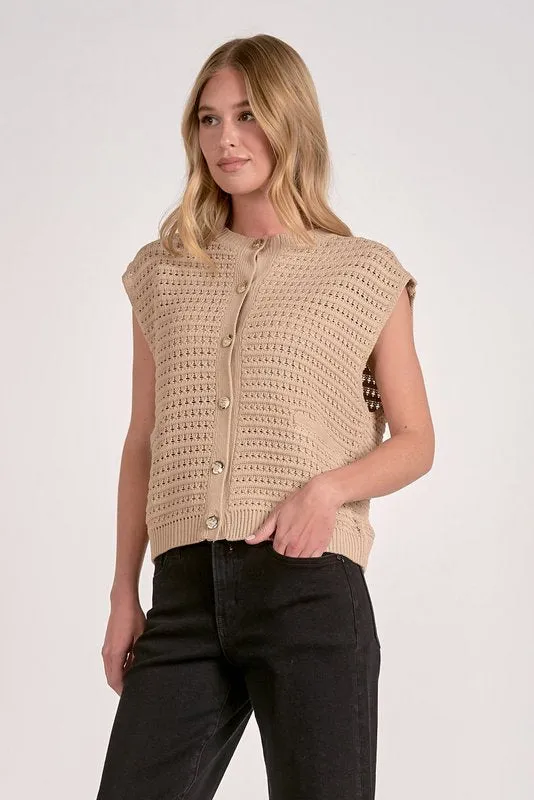 Elan Ayla Sweater Vest sold by Gibsonlook product image thumbnail 2