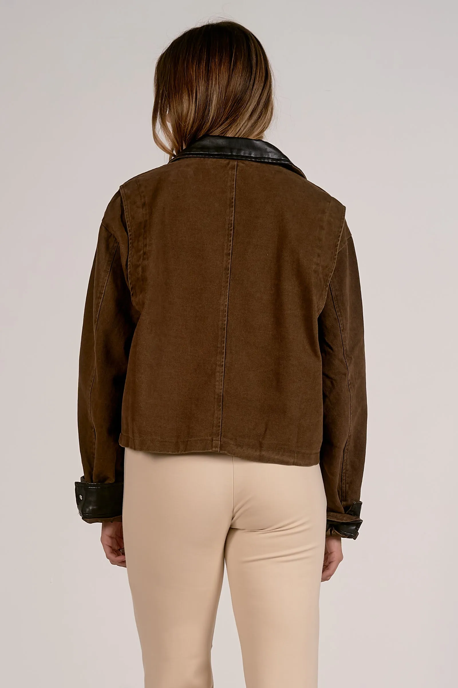 Elan Cocoa Jacket sold by Gibsonlook product image thumbnail 4