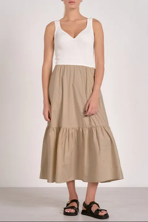 Elan Rhodes Mixed Media Maxi Dress sold by Gibsonlook product image thumbnail 5