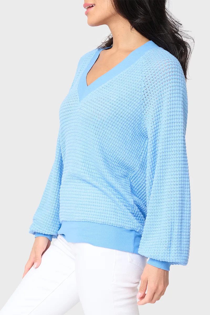 Courtside Open Weave Sweater sold by Gibsonlook product image thumbnail 3