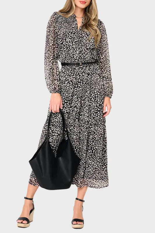 The Leyla Smocked Maxi Dress made by Gibsonlook