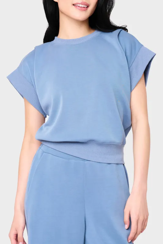 Soft Cloud Scuba Luxe Everywhere Top made by Gibsonlook