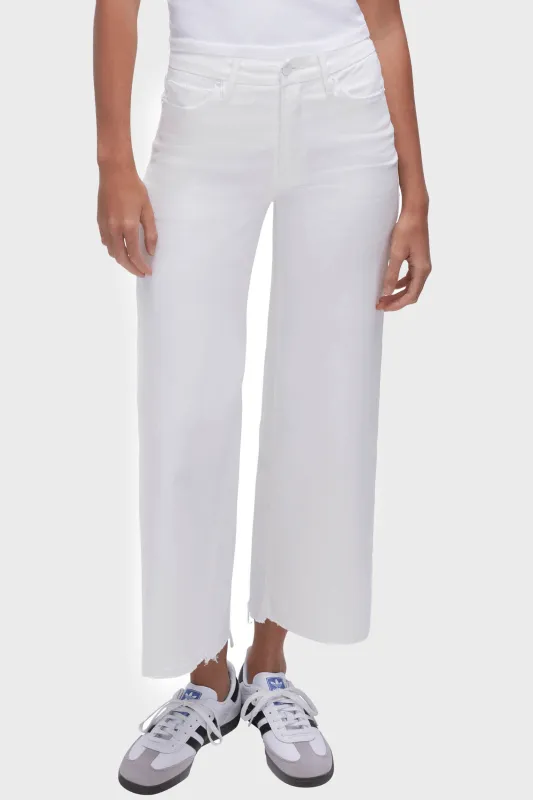 Good American Good Waist Palazzo Cropped Jeans sold by Gibsonlook