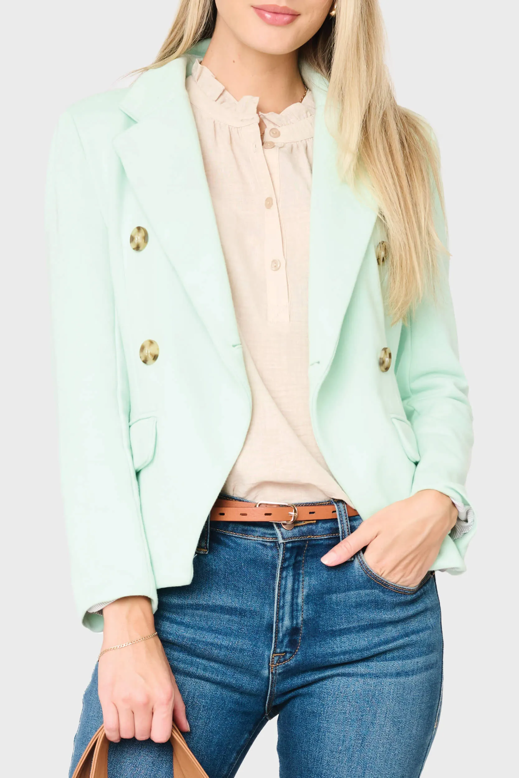 Double Breasted Blazer sold by Gibsonlook