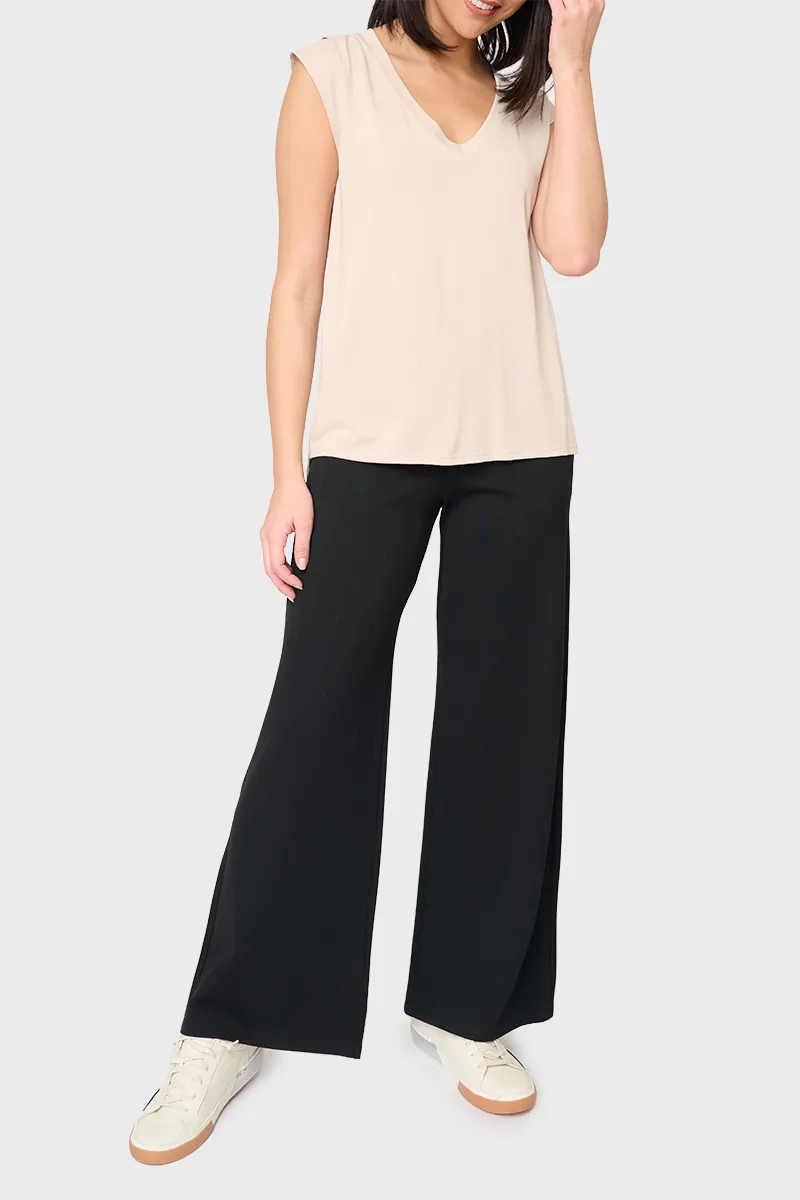 Essential Perfect Ponte Wide Leg Pant sold by Gibsonlook product image thumbnail 4