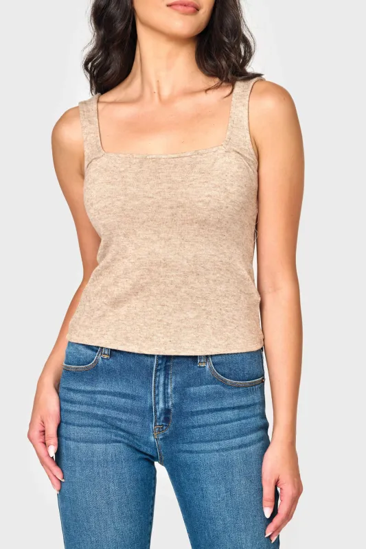 Feminine Luxe Sweater Tank made by Gibsonlook