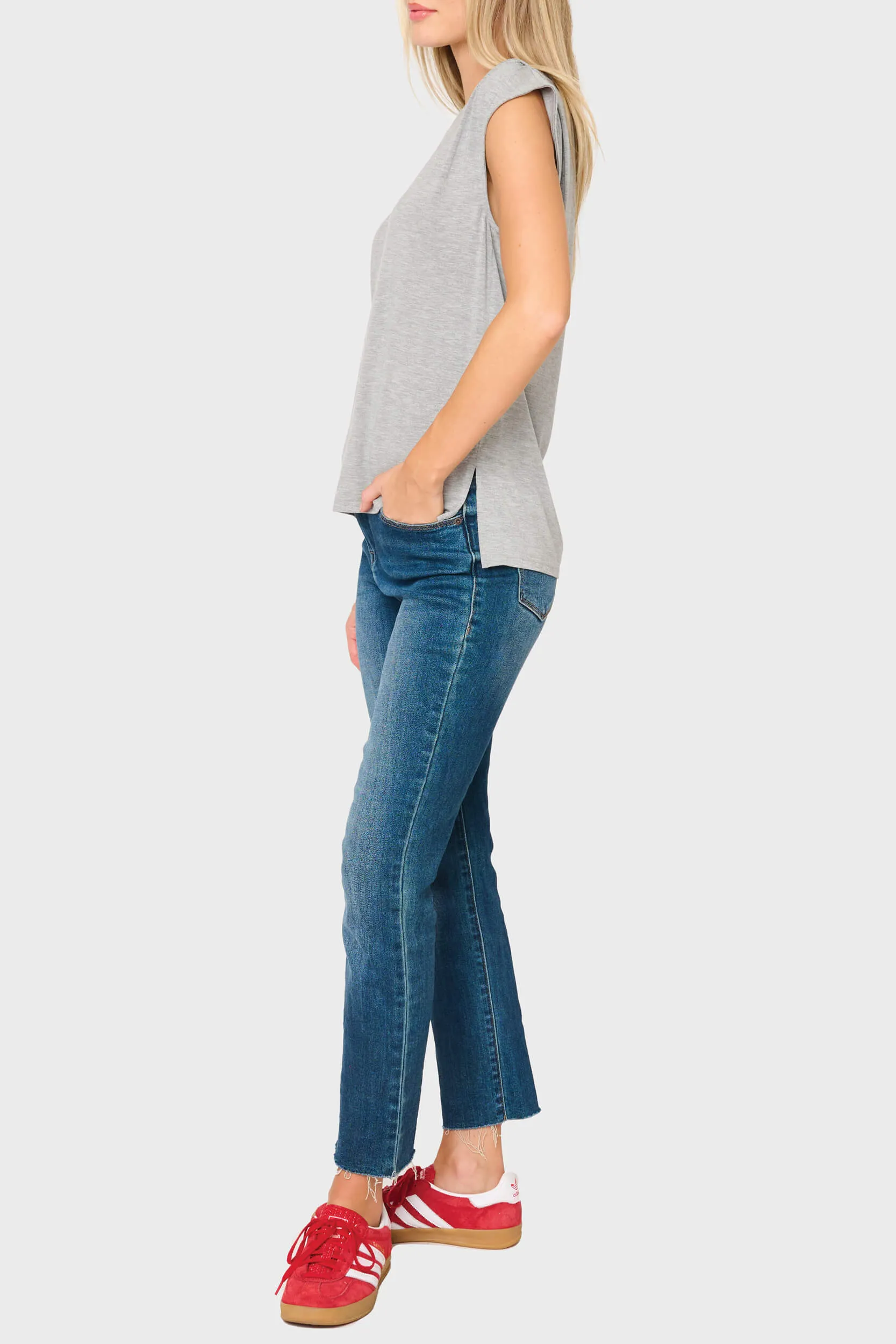 The Favorite Luxe Essentials Crew Tee sold by Gibsonlook product image thumbnail 3