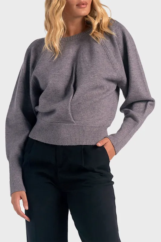 Elan Long Sleeve Twist Sweater sold by Gibsonlook