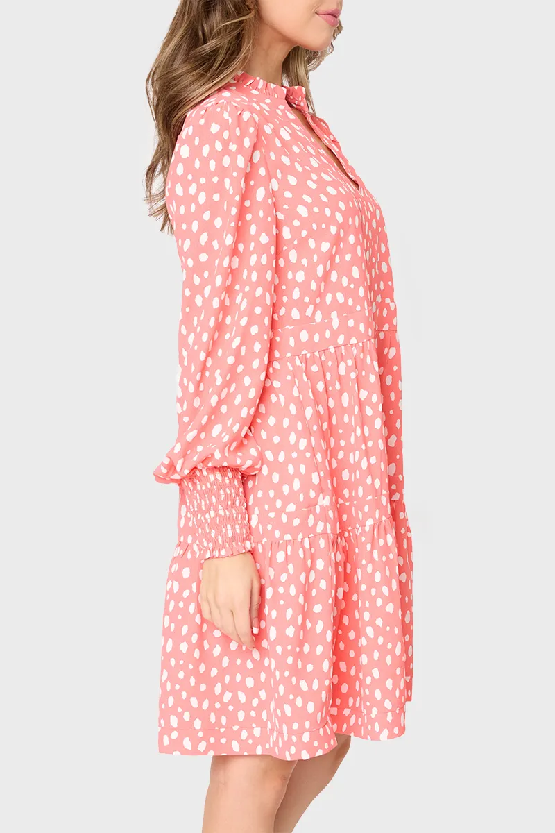Long Sleeve Decked Out Day Dress sold by Gibsonlook product image thumbnail 5