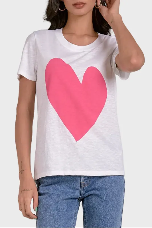 Elan Heart Tee made by Elan