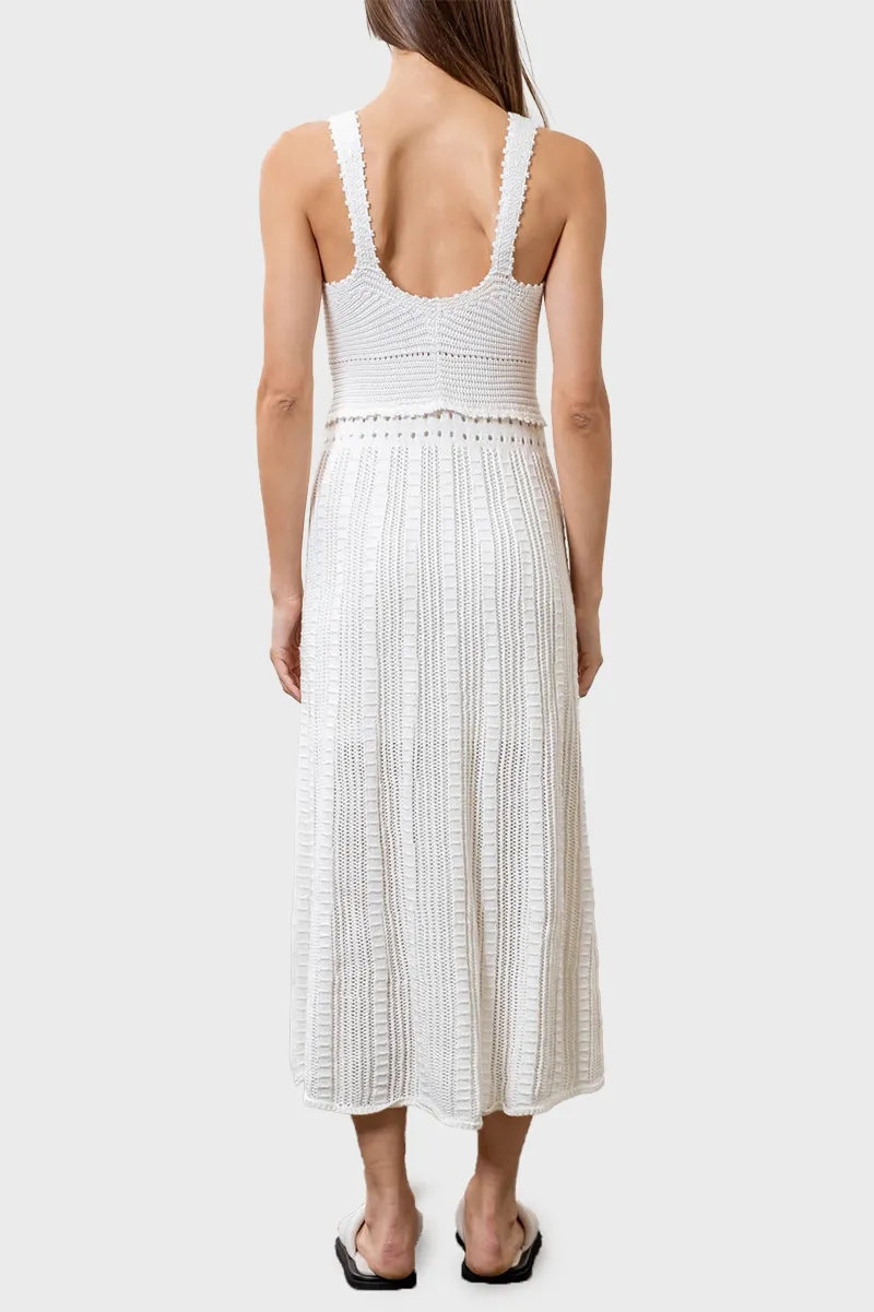 Moon River Crochet Midi Dress sold by Gibsonlook product image thumbnail 2