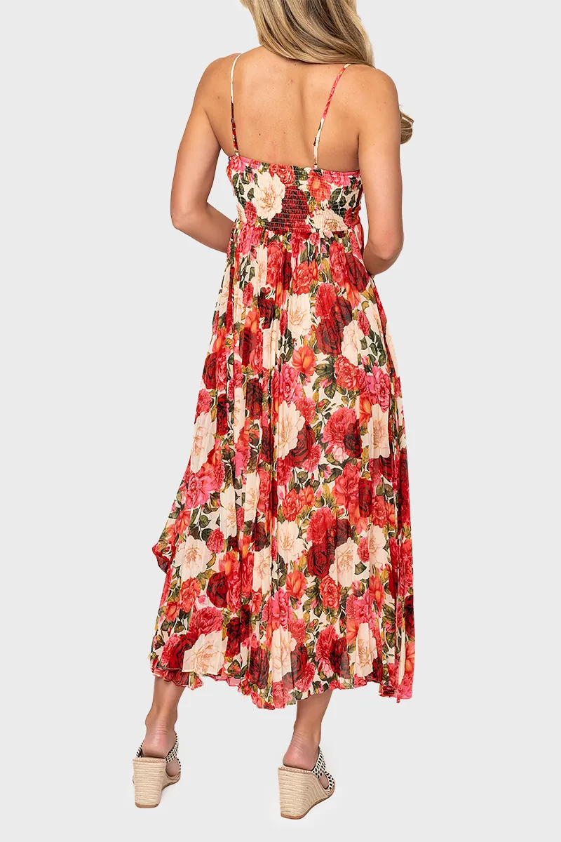 Moon River Pleated Midi Dress sold by Gibson product image thumbnail 3