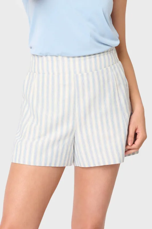 Wide Leg Short with Elastic Waistband made by Gibsonlook