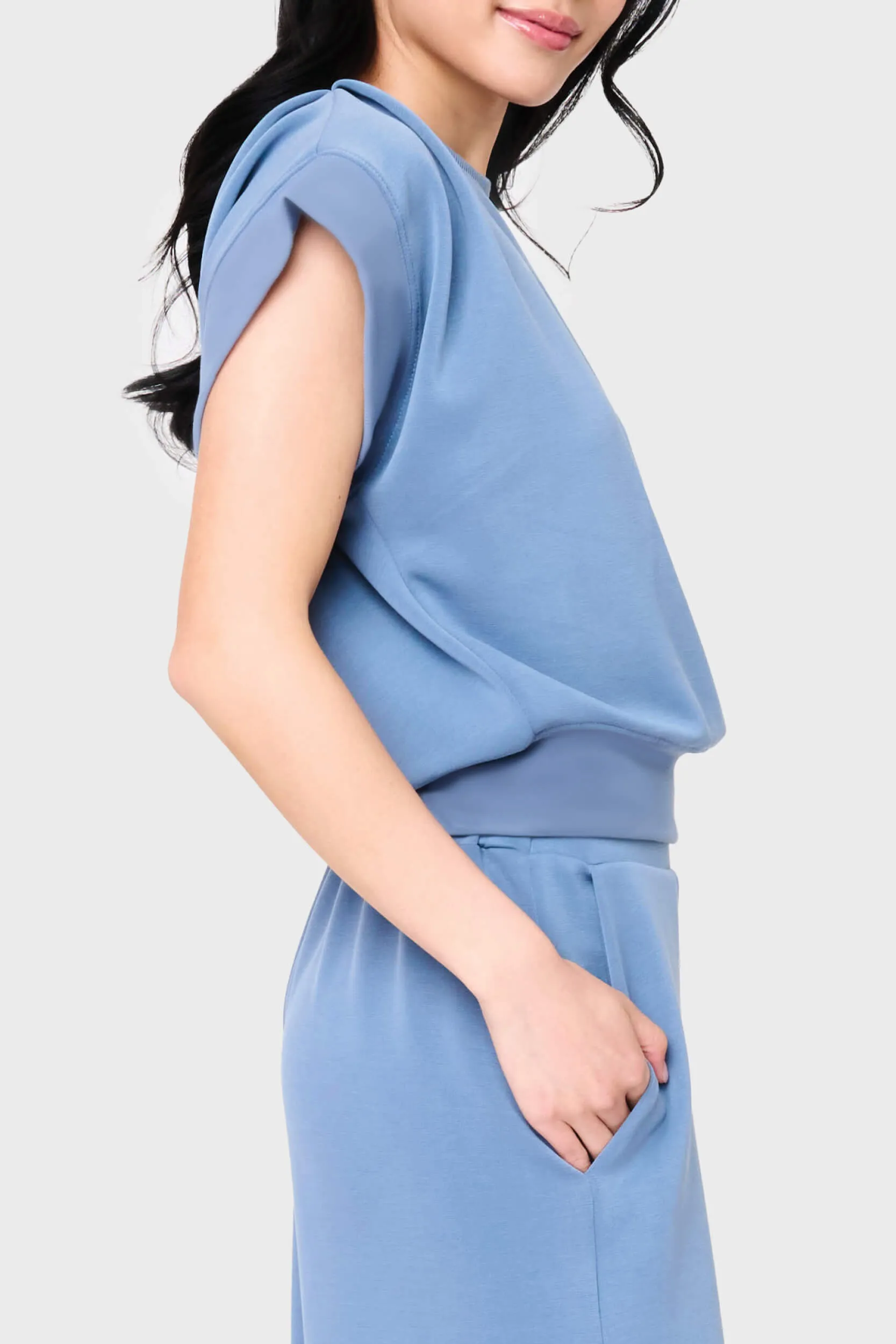 Cloud Scuba Everywhere Notch Neck Top sold by Gibsonlook product image thumbnail 2