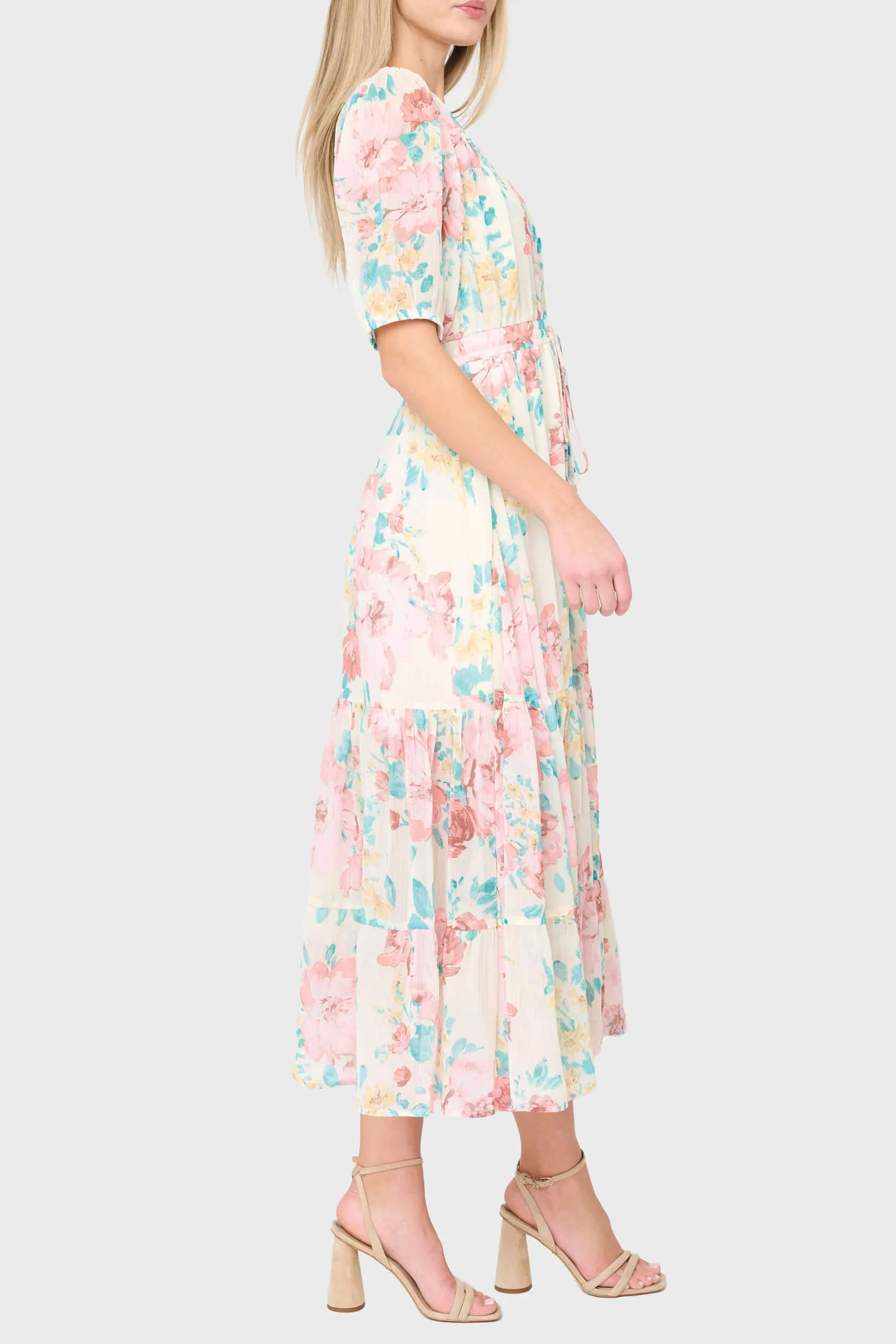 Kira Drawstring Midi Dress sold by Gibsonlook product image thumbnail 3