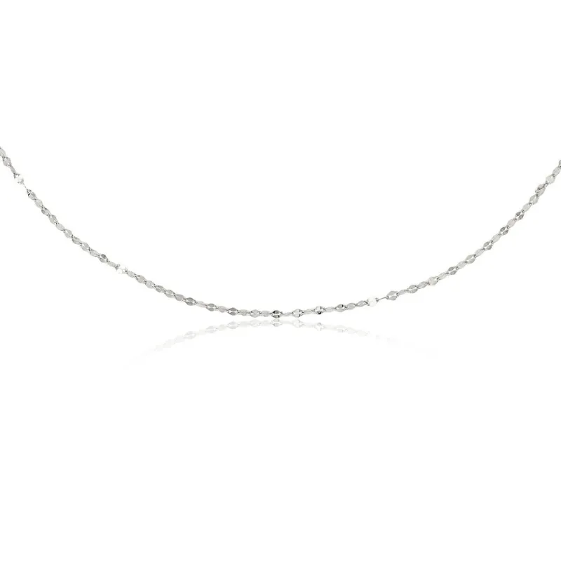 Silver Sparkle Chain Necklace sold by Lily & Roo
