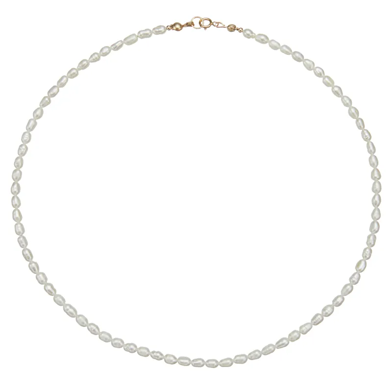 Gold Seed Pearl Choker sold by Lily & Roo