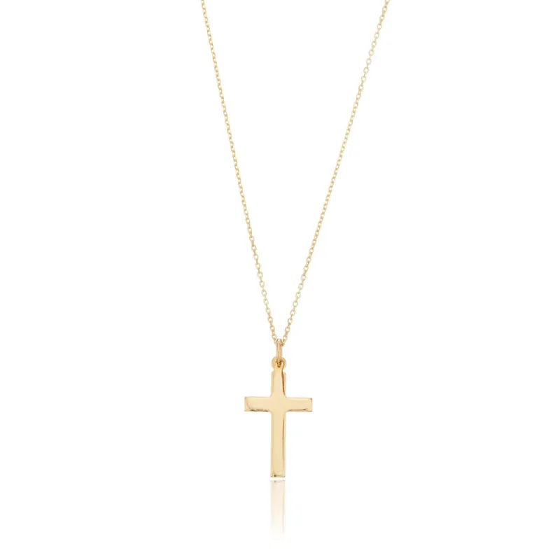 Gold Cross Necklace sold by Lily & Roo