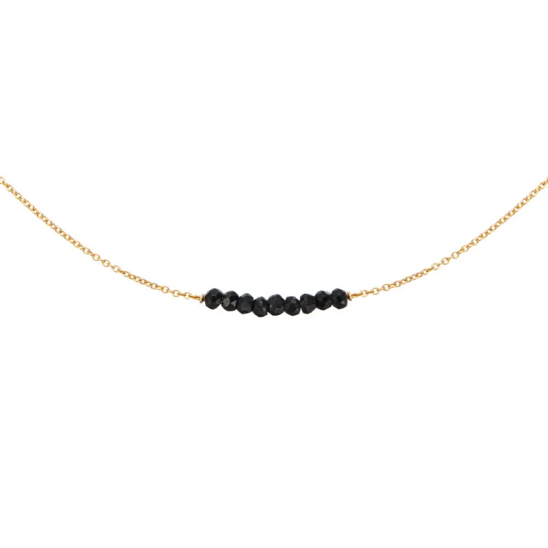 Gold Spinel Gemstone Cluster Choker sold by Lily & Roo
